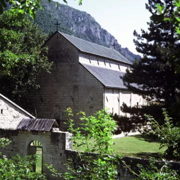 Манастир Пива на првобитној локацији