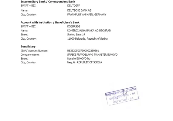 Манастир Буково претрпео велику материјалну штету