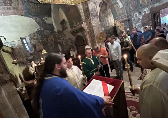 Успеније Пресвете Богородице у храму Светог Николе у Бијелом Пољу