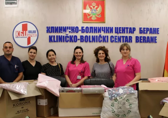 Особљу КБЦ Беране уручена вриједна донација
