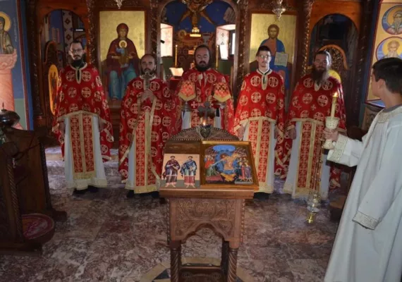 О. Стефан Миловановић у Острогу