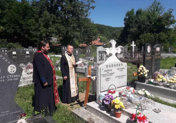 Четрдесетодевни помен професорици Донки Поповић из Бијелог Поља