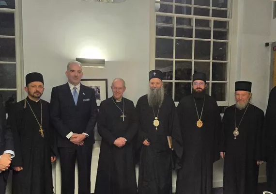 Патријарх српски Порфирије у Лондону