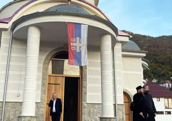 Епископ Методије посјетио саборни храм у Плужинама