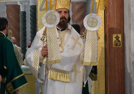 Хиротонија архимандрита Пајсија за Епископа диоклијског