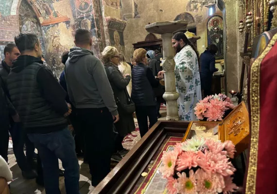 Литургија у Бијелом Пољу