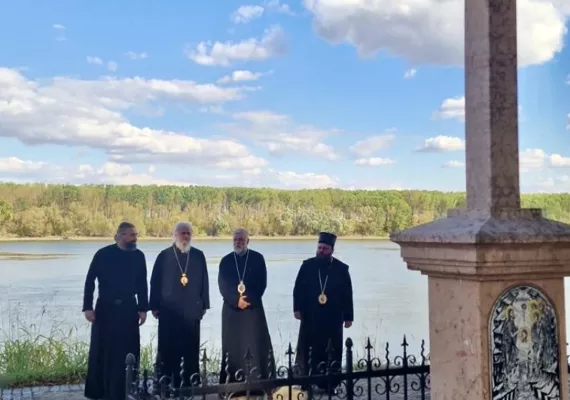 Митрополит Григорије, Епископ Кирило и Епископ Методије посетили Епископа Херувима