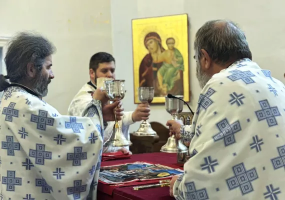 Литургија у никшићком Саборном храму пред Часни пост