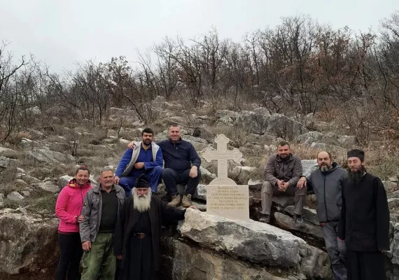 Постављен крст на мјесту страдања Светог Риста Косијеревског