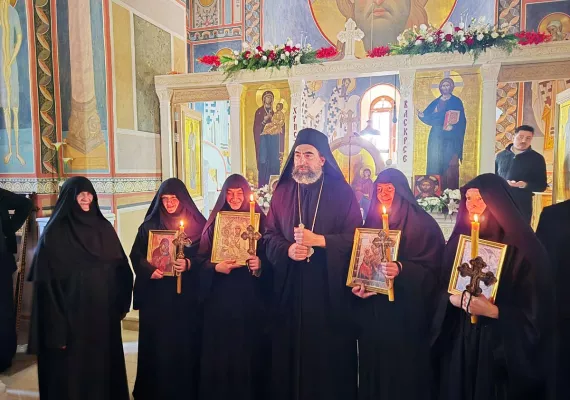 Света Архијерејска Литургија и монашење у Жупском манастиру