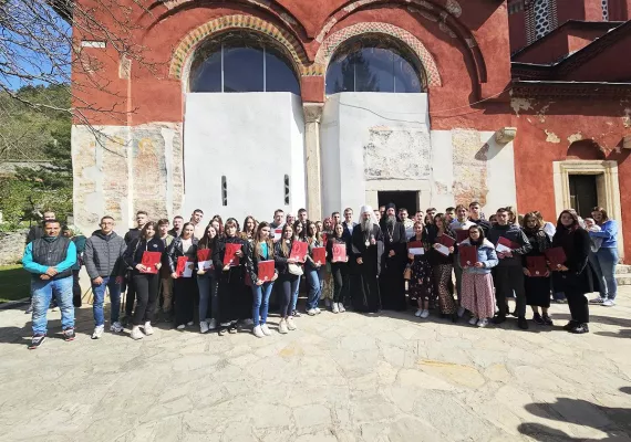 Патријарх Порфирије у Пећкој Патријаршији