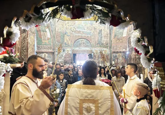 Васкрс прослављен у Бијелом Пољу