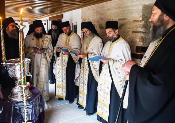 Освештан конак Дохија у Хиландару