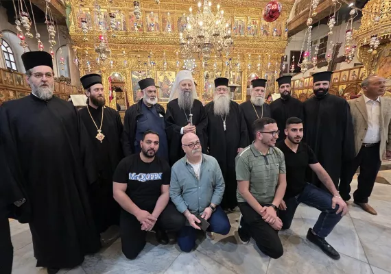 Патријарх Порфирије у Витлејему