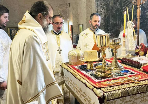 Манастир Ђурђеви Ступови прославио славу
