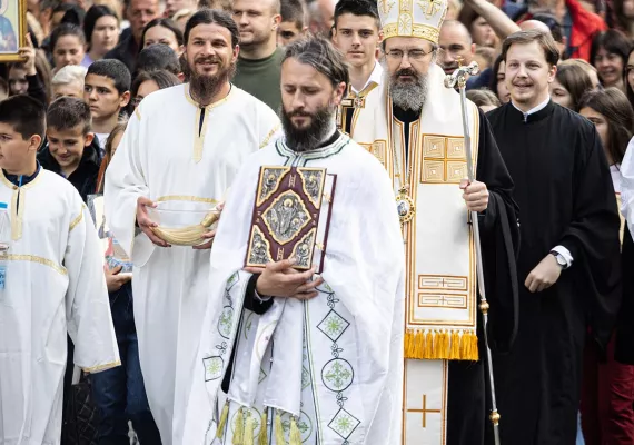 Традиционалнa Ђурђевданскa литија у Беранама