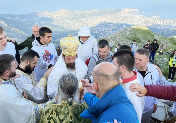 Владика Пајсије на Румији