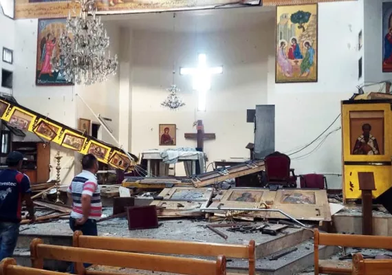 Велики број страдалих у терористичком нападу на цркву Светог Илије у Дамаску