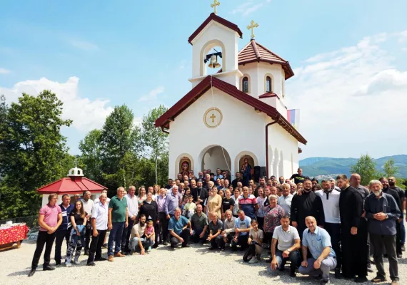 Освећен храм Полагања ризе Пресвете Богоордице на Влаху код Бијелог Поља