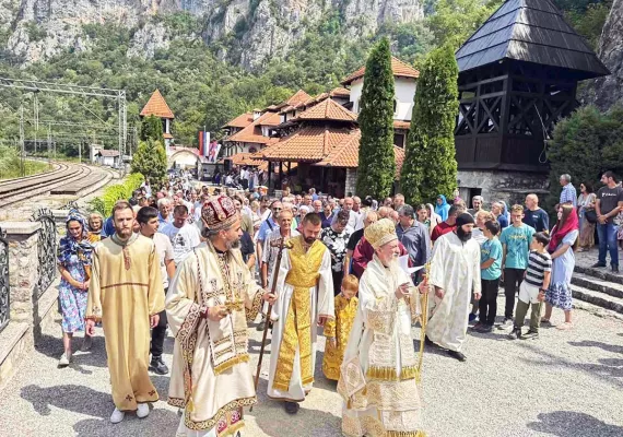 Празник Сабора Светог архангела Гаврила прослављен у манастиру Куманица