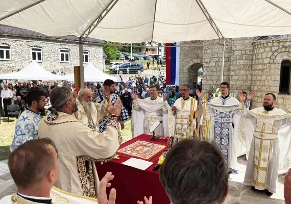 Литургијским сабрањем обиљежена 81 година од страдања новомученика  у Велици и другим мјестима у Горњем Полимљу