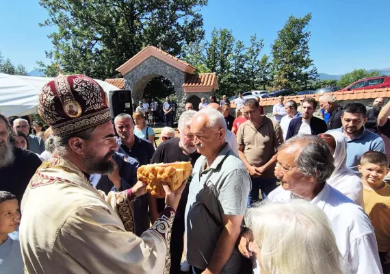  Митрополит Методије служио Литургију у Лепенцу код Мојковца