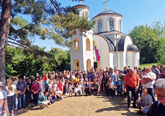 Епископ диоклијски Пајсије богослужио у Војном Селу код Плава