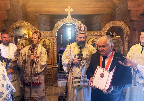 Света Архијерејска Литургија и освећење цркве Светог Пајсија Светогорца у Долима пивским